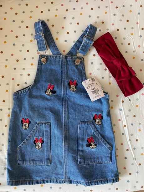 Rifľové šaty minnie mouse, ovs,92