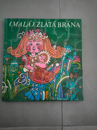 Retro kniha mala zlatá brána, 