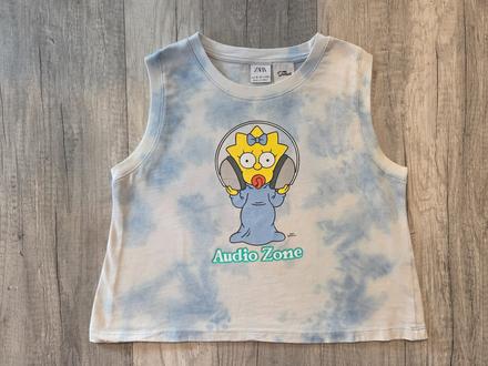 Tričko s lisou simpson, zara,152