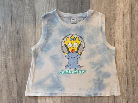 Tričko s lisou simpson, zara,152