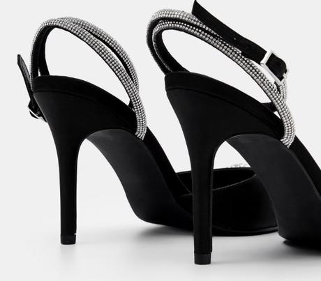 Lodičky so štrasovou ozdobou, mohito,40