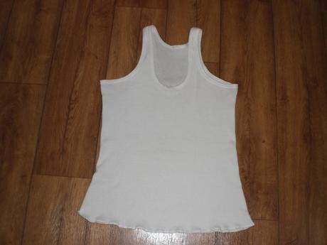 Biele tielko m/l top stav, l