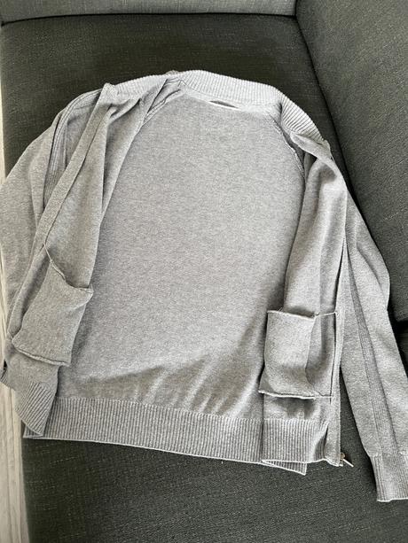 Sivý bavlnený sveter/mikina coccodrillo na zips, v, coccodrillo,152