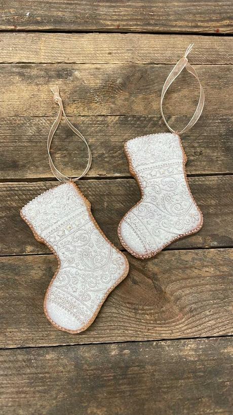 Medovník čižmička - perník s bielou polevou 1 ks, 