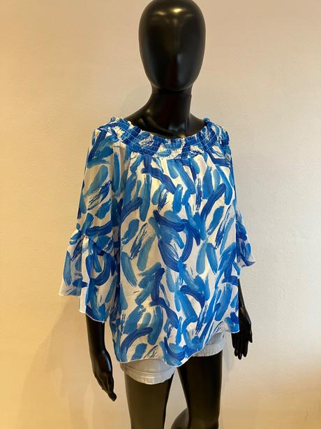 Dámska vzorovaná blúzka amisu (s), amisu,s