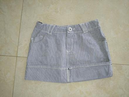 Riflová sukňa, 140