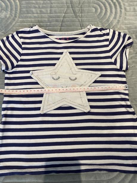 Krásne tričko s hviezdičkou 3d, f&f,116