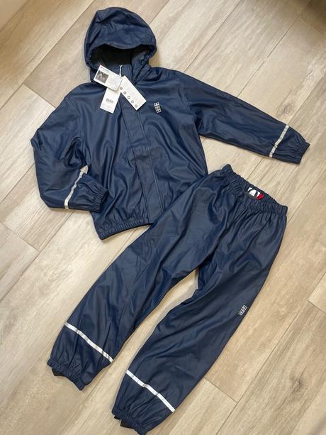 Prechodná zateplená súprava do dažďa, lego,134 / 140