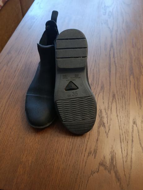 Topánky jazdecké/gumáky, 35
