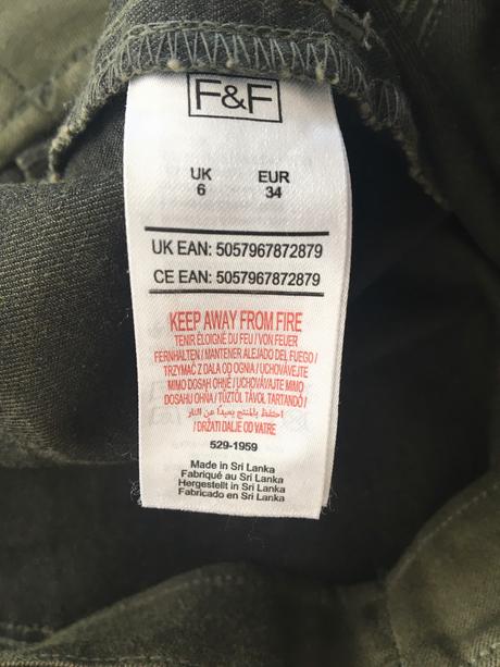 Nohavice f&f - v. 34, f&f,34