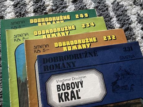 Dobrodružné romány 4ks, 