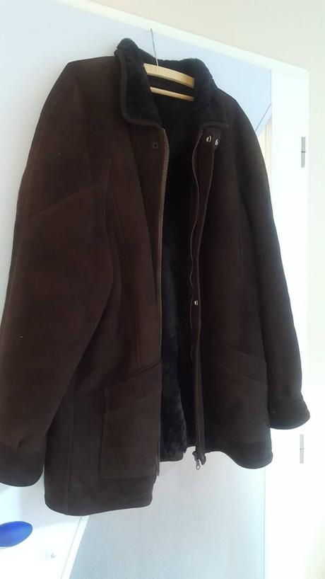 Športový moderný pravý kožuch, xxl