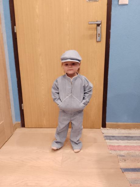 Detská pepitavá súprava na 2 roky, 92