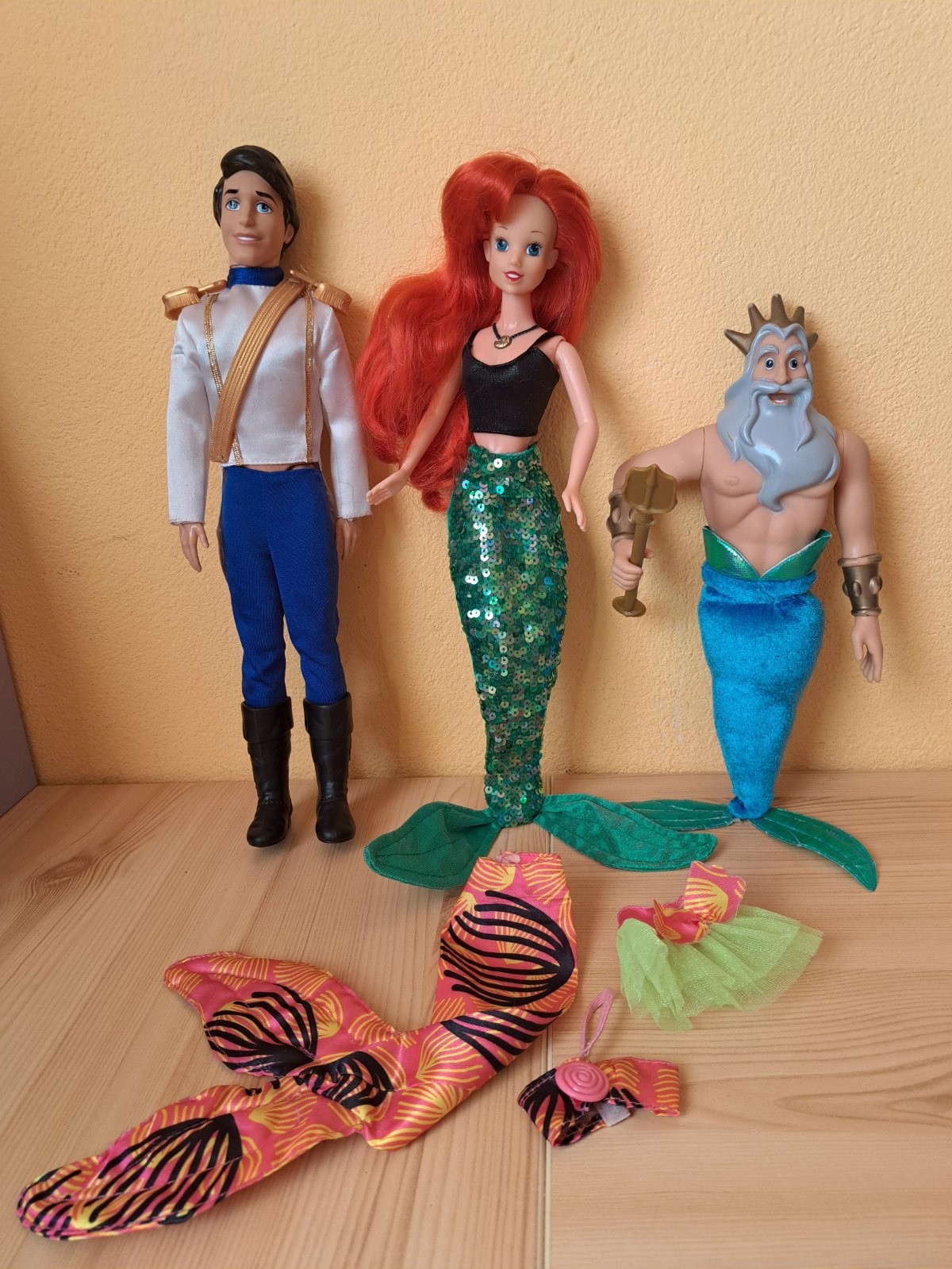 Disney the little mermaid ariel simba vintage, - 45 € od predávajúcej ...