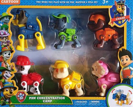 Postavičky tlapková patrola,