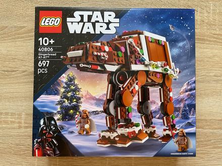 Lego star wars perníkový transportér at-at 40806,