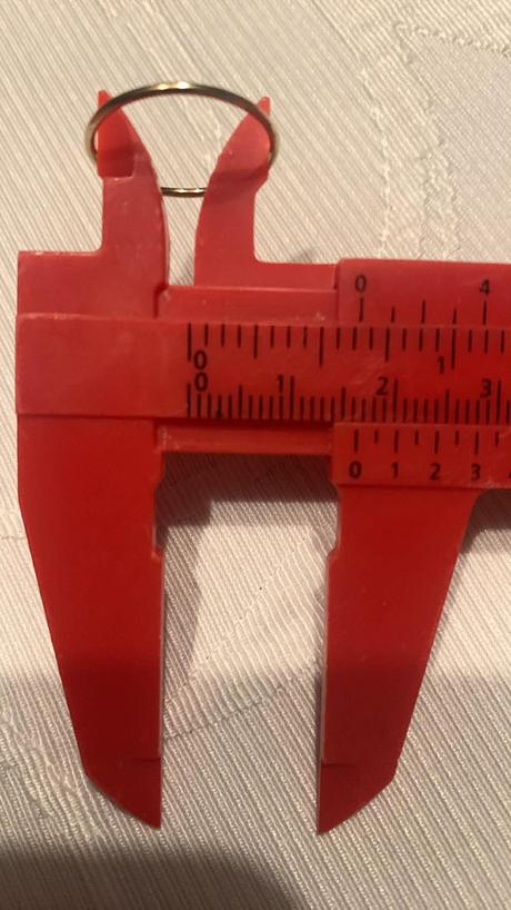 Minimalistický set zlaté tenké s kamienkami 165 mm, h&m