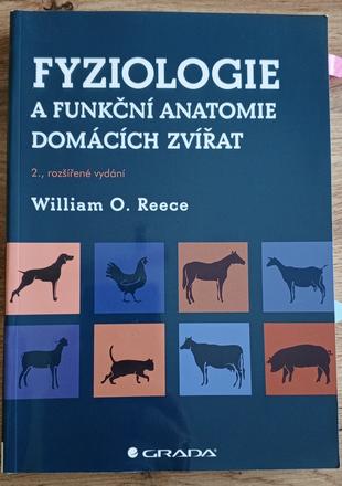 Fyziologie a funkční anatomie domácích zvířat,