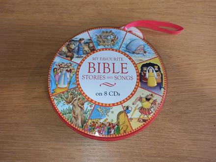 My favourite bible stories and songs x8 cd,