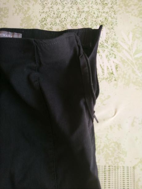 Dámske čierne elastické nohavice, primark, primark,xs