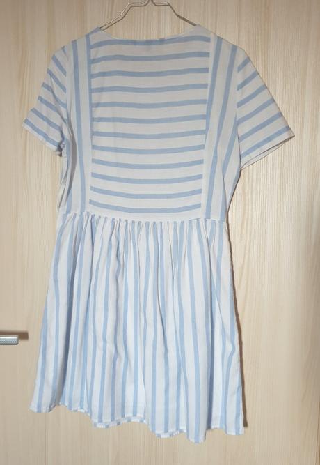 Šaty dámske bielomodré vero moda, vero moda,s