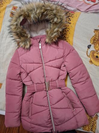 Dievčenská zimná bunda, c&a,140