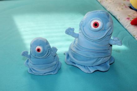 Plyšové postavičky z  monsters vs. aliens, 