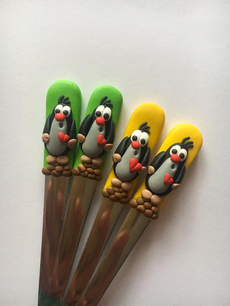 Fimolyžičky - krtko, 