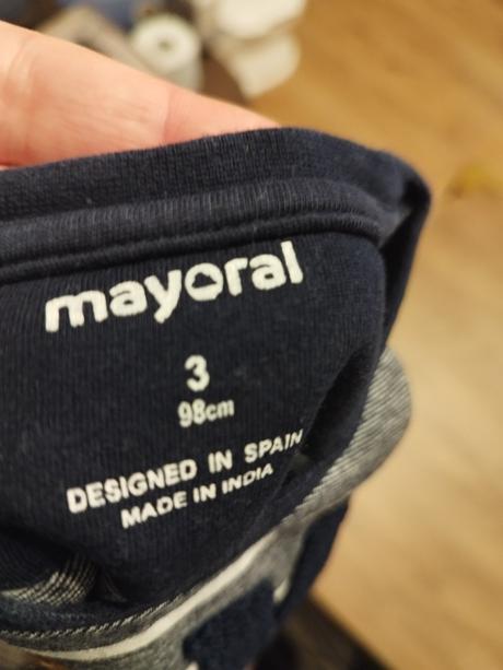 Tričko s dlhým rukávom zn. mayoral v. 98, mayoral,98