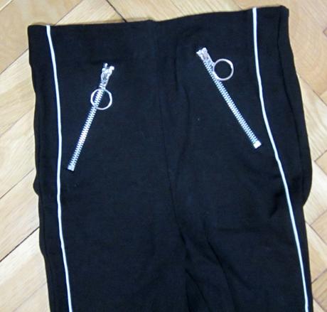 Dámske elastické džegínsy, esmara,xs