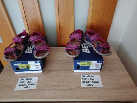 Dievčenské športové sandále zn.bejo veľ.30, 30