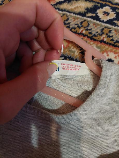 Dievcenske saty 122/128, h&m,122