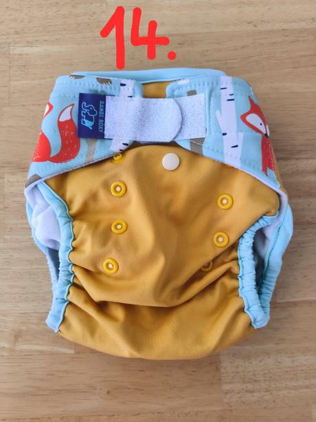 Látkové plienky bambiroxy a babylove, bambi roxy,7 kg - 18 kg