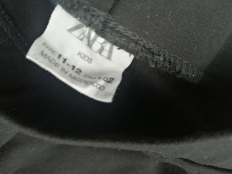 Elast.nohavice s ozdob. lampasami zara v152,11-12r, zara,152