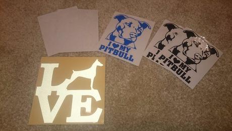 Nálepky na auto dog on board,