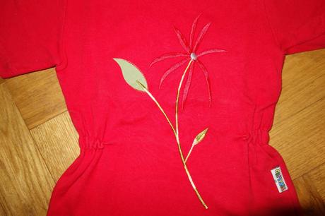 Tričko s kvetmi pepelino, 104