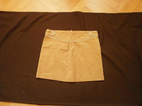 Minisukňa z pracieho kordu, orsay,38