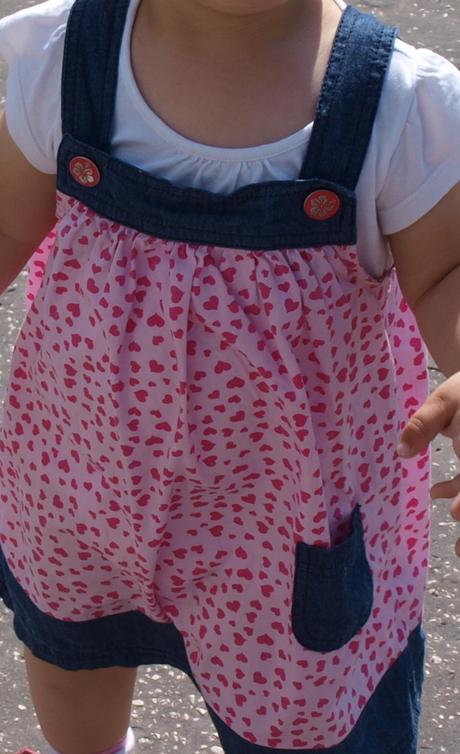 Šaty so srdiečkami 3-4r, 104