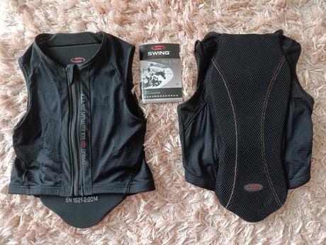 Bezpečnostná jazdecká vesta, swing