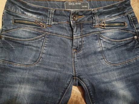 Dámske alebo dievčenske riflove nohavice, 164