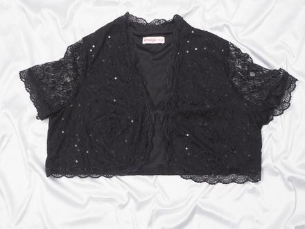 Kvalitné čipkované bolerko sheego, 46