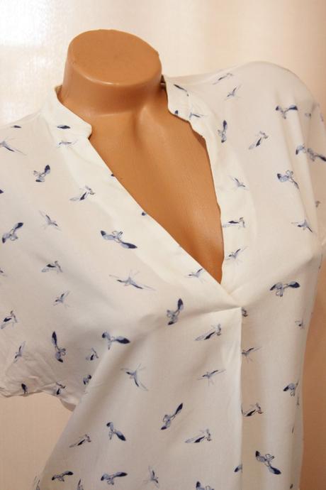 Biela blúzka z viskózy, m/l, m