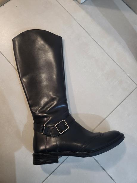 Jazdecké čižmy kožené, gino rossi,39