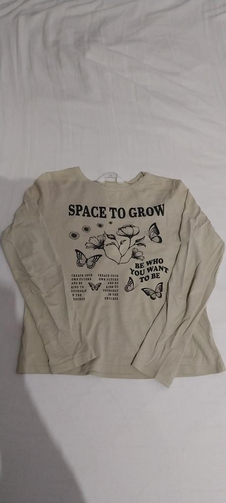 Trička s dlhým rukávom, h&m,146