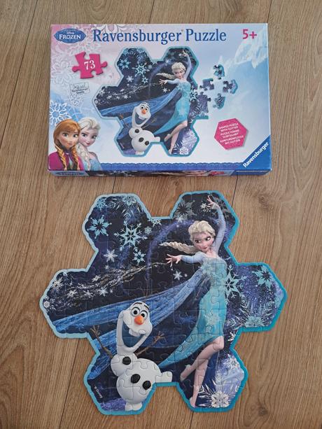 Puzzle frozen glitter, 