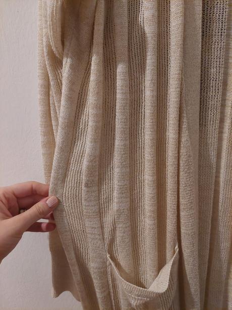 Béžový kardigan, lindex,m