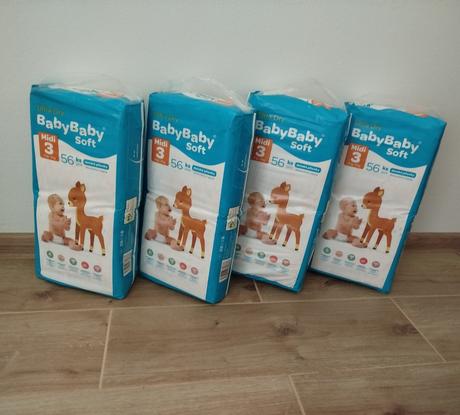Plienky babybabysoft, 4 kg - 9 kg