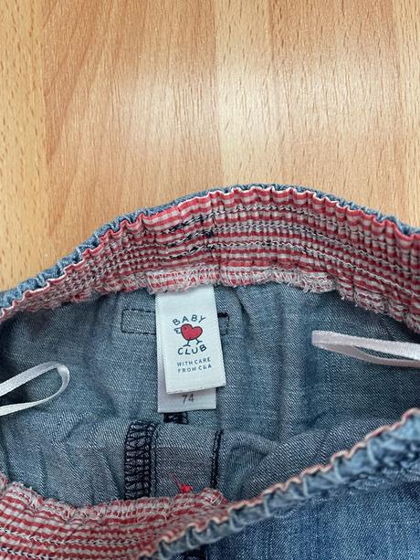 Rifľové kraťasy, baby club,74