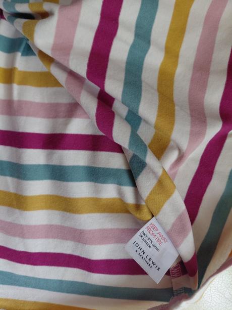 Pruhované šaty, john lewis,128