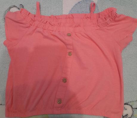 Tričko crop top, 122